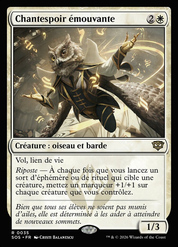Chantespoir émouvante — Secrets of Strixhaven 35/368