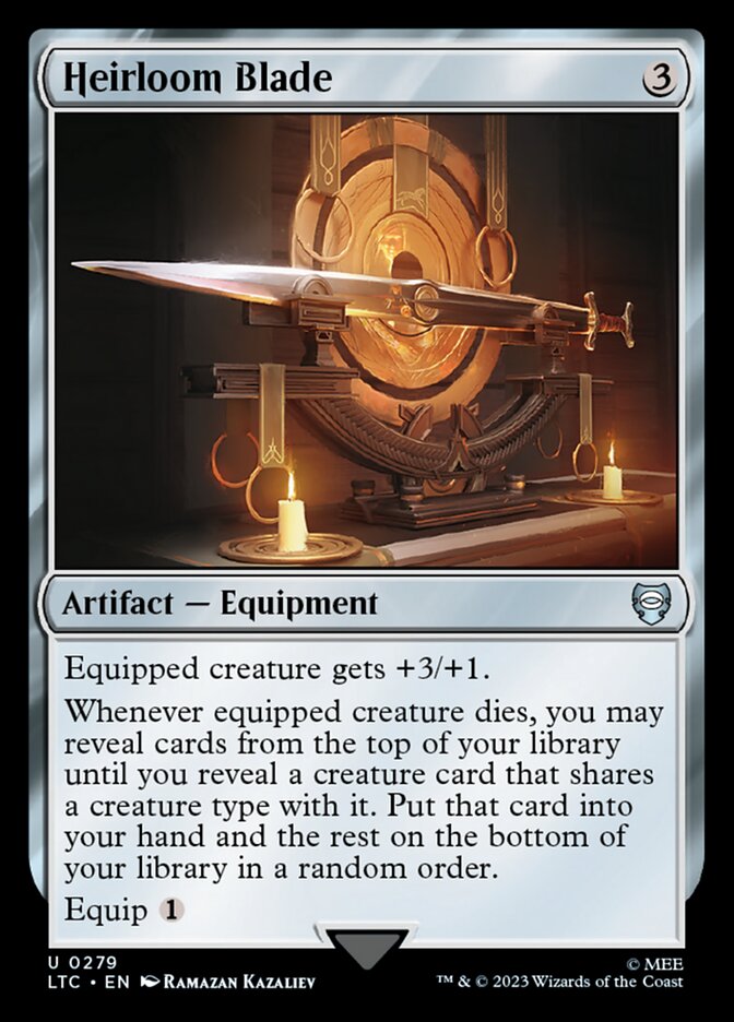 Lame d'héritage — Tales of Middle-earth Commander 279/591