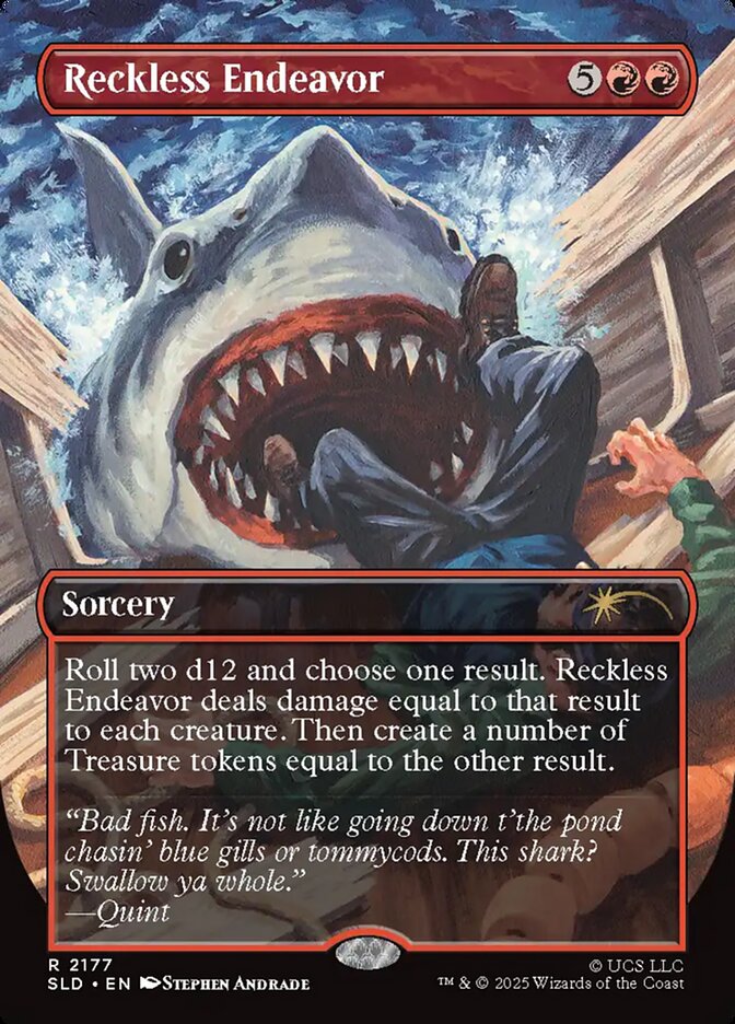Reckless Endeavor — Secret Lair Drop 2177/2754