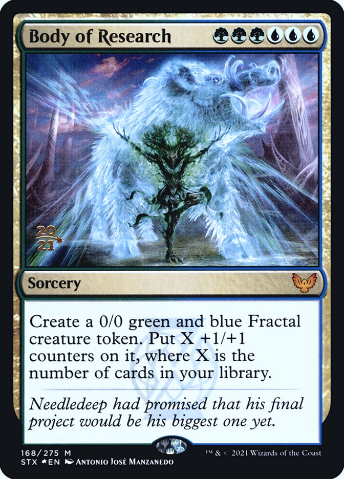 Body of Research — Strixhaven: School of Mages Promos 168s/164