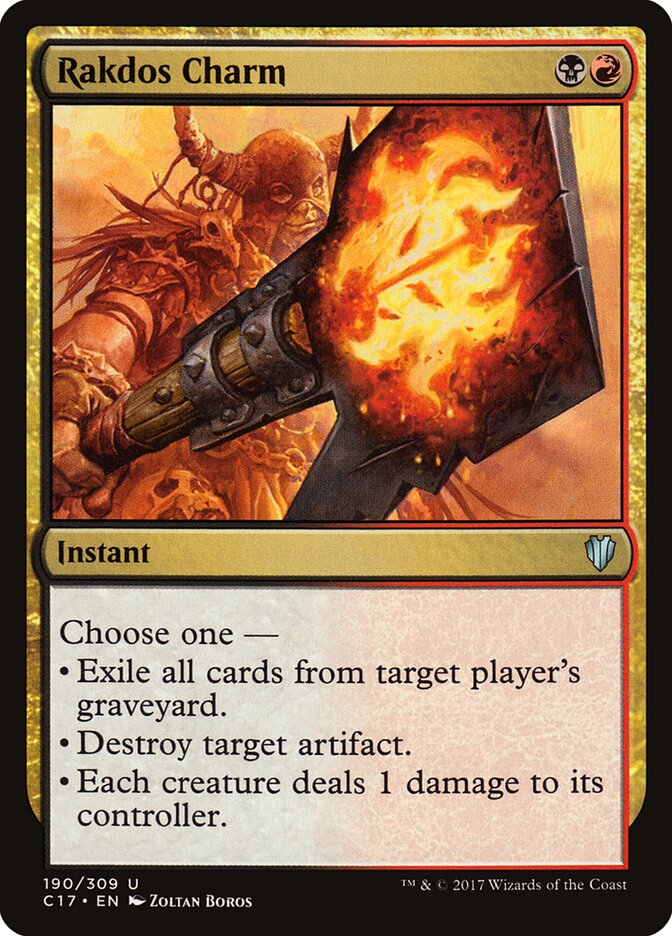 Charme de Rakdos — Commander 2017 190/309