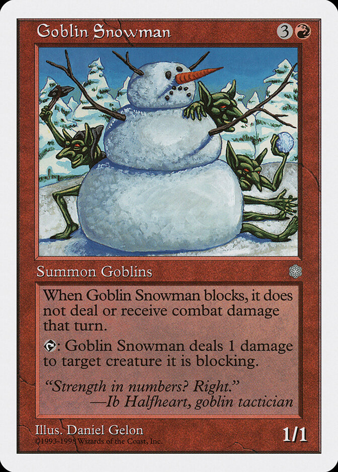 Goblin Snowman — Anthologies 39/85