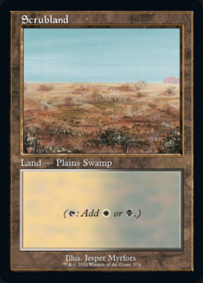 Scrubland — 30th Anniversary Edition 574/594