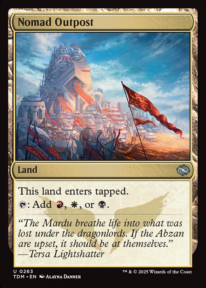 Avant-poste nomade — Tarkir: Dragonstorm 263/427