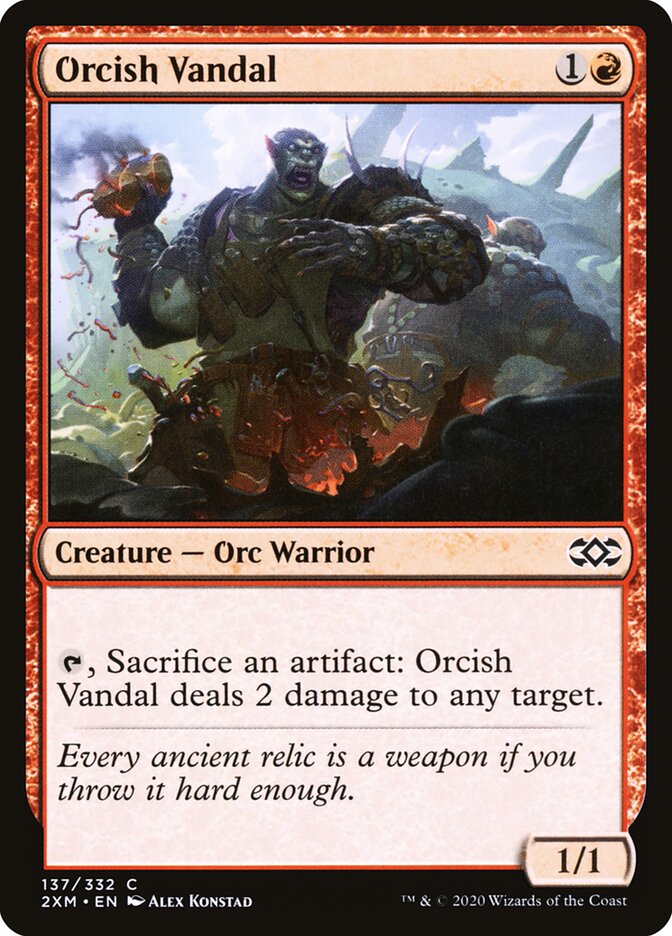 Orcish Vandal — Double Masters 137/384