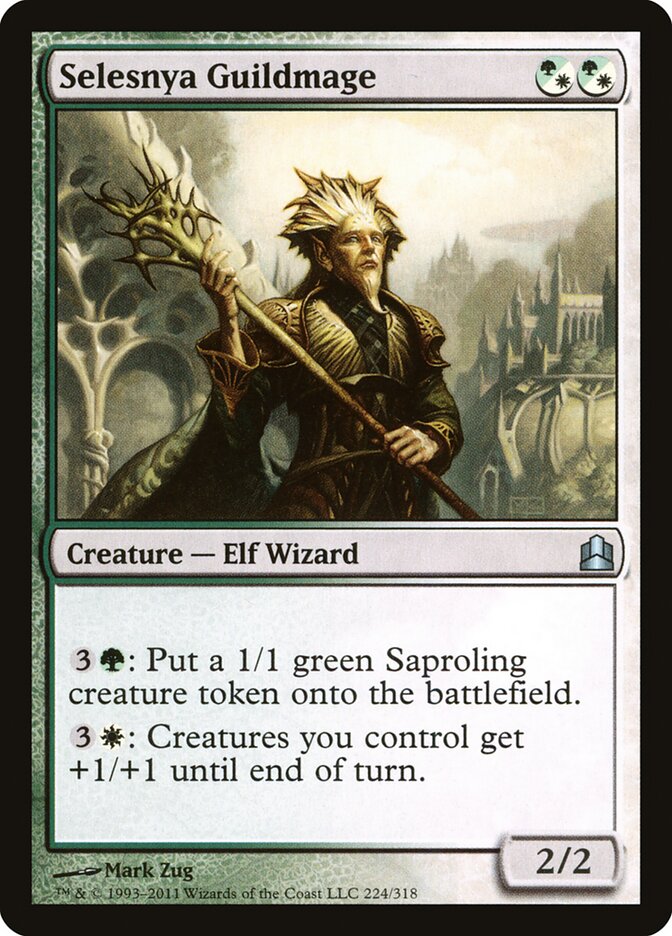 Selesnya Guildmage — Commander 2011 224/318