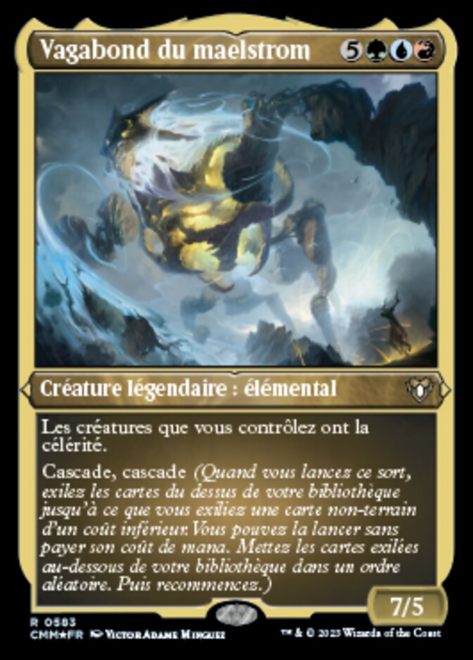 Vagabond du maelstrom — Commander Masters 583/1067