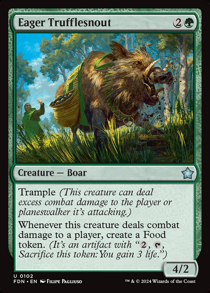 Eager Trufflesnout — Foundations 102/771