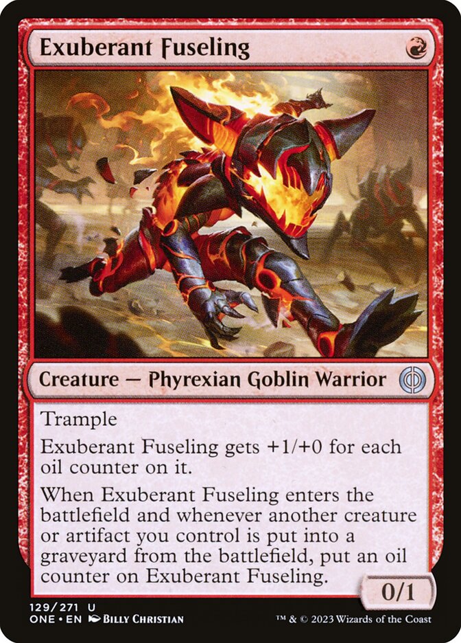 Exuberant Fuseling — Phyrexia: All Will Be One 129/479