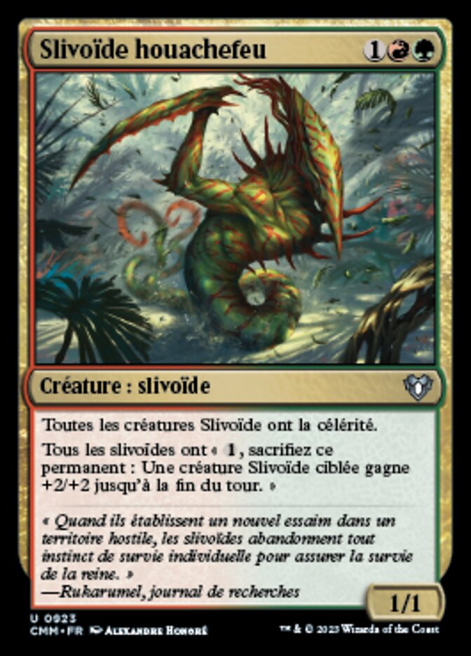 Slivoïde houachefeu — Commander Masters 923/1067