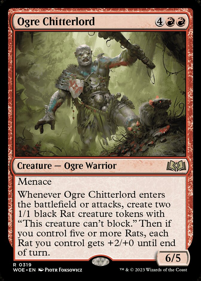 Ogre Chitterlord — Wilds of Eldraine 319/381