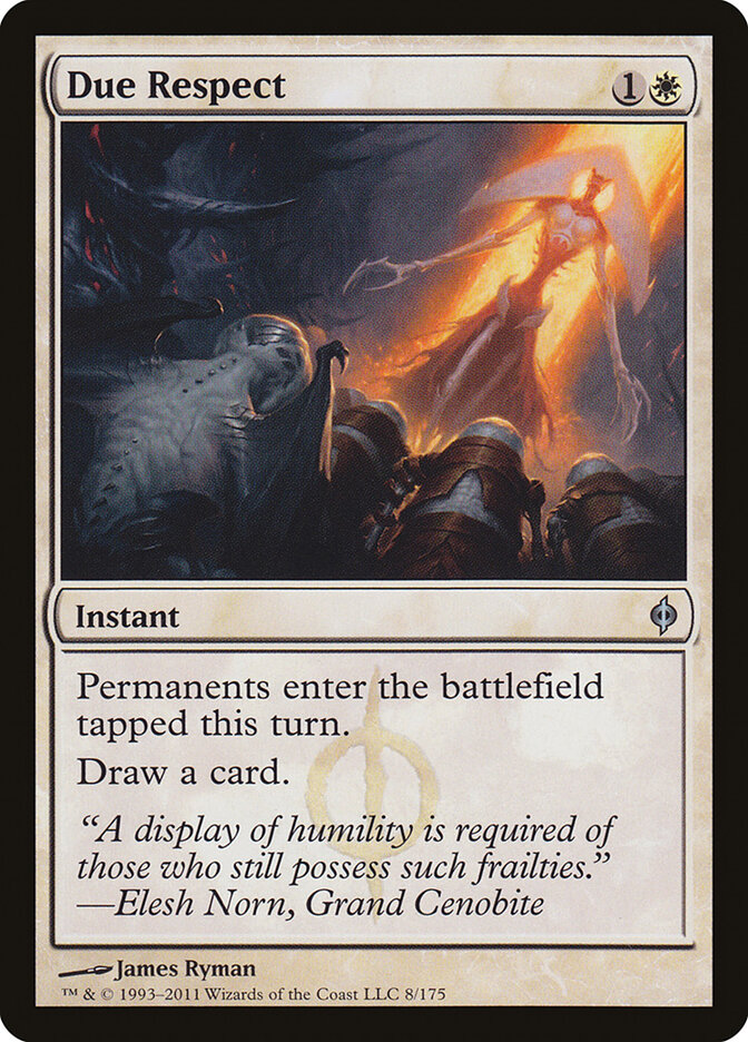 Due Respect — New Phyrexia 8/175