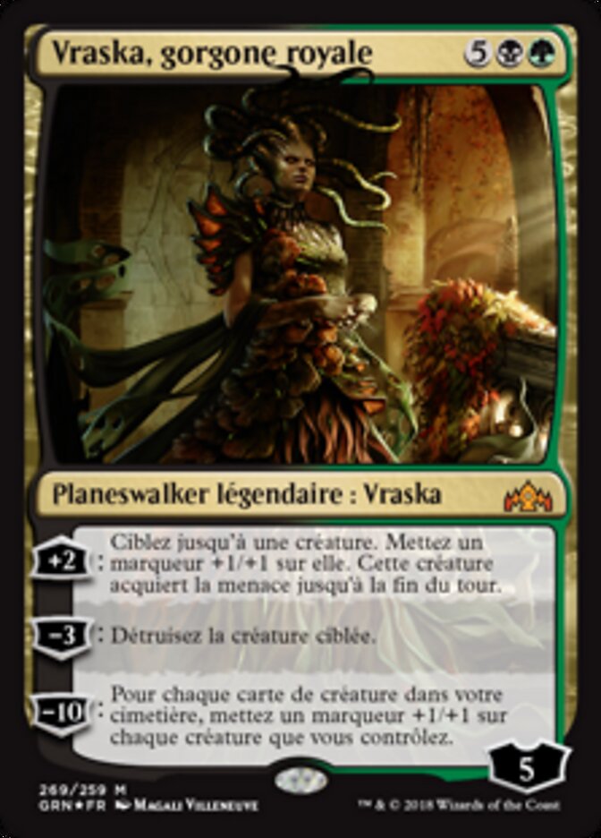 Vraska, gorgone royale — Guilds of Ravnica 269/273