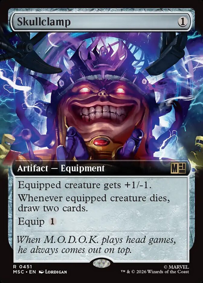 Skullclamp — Marvel Super Heroes Commander 451/866