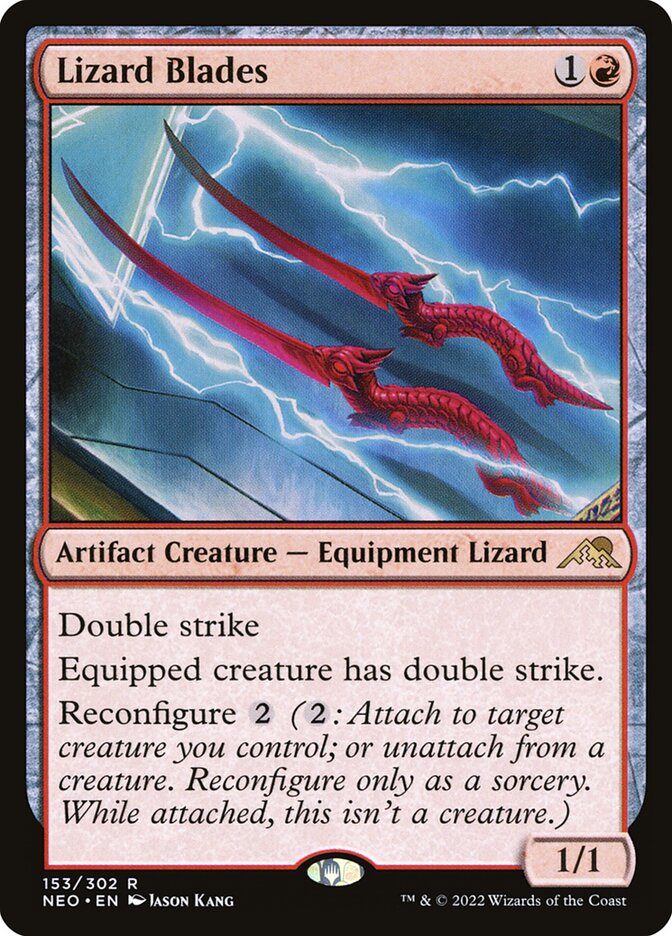 Lizard Blades — Kamigawa: Neon Dynasty 153/531