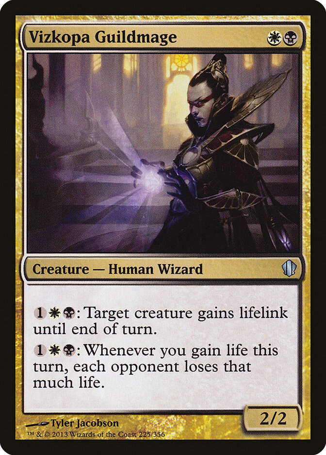 Vizkopa Guildmage — Commander 2013 225/356