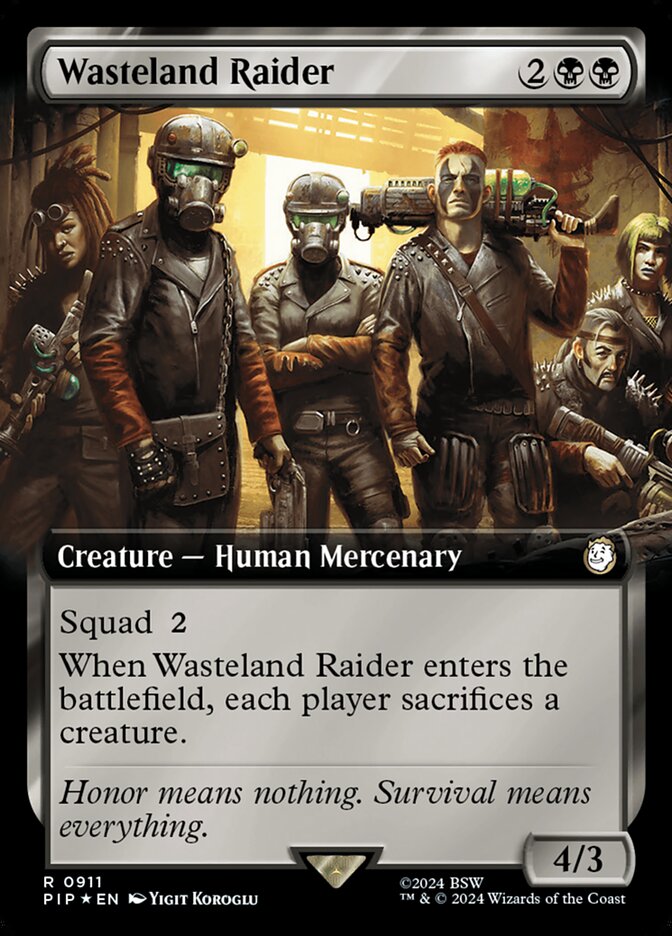 Wasteland Raider — Fallout 911/1068