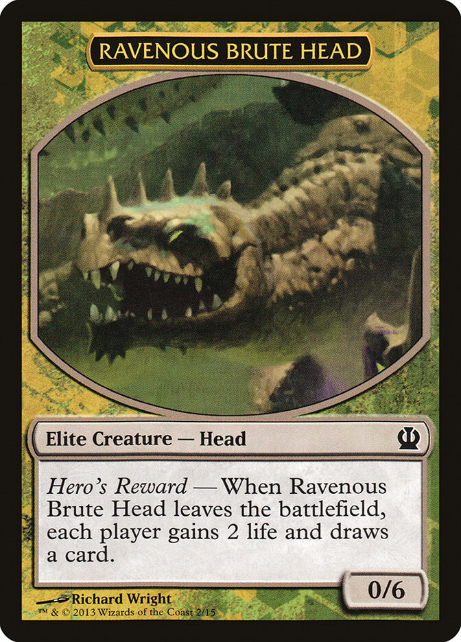 Ravenous Brute Head — Face the Hydra 2/15