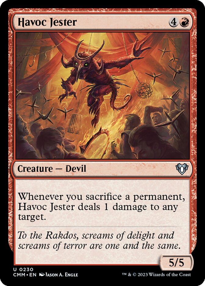 Havoc Jester — Commander Masters 230/1067