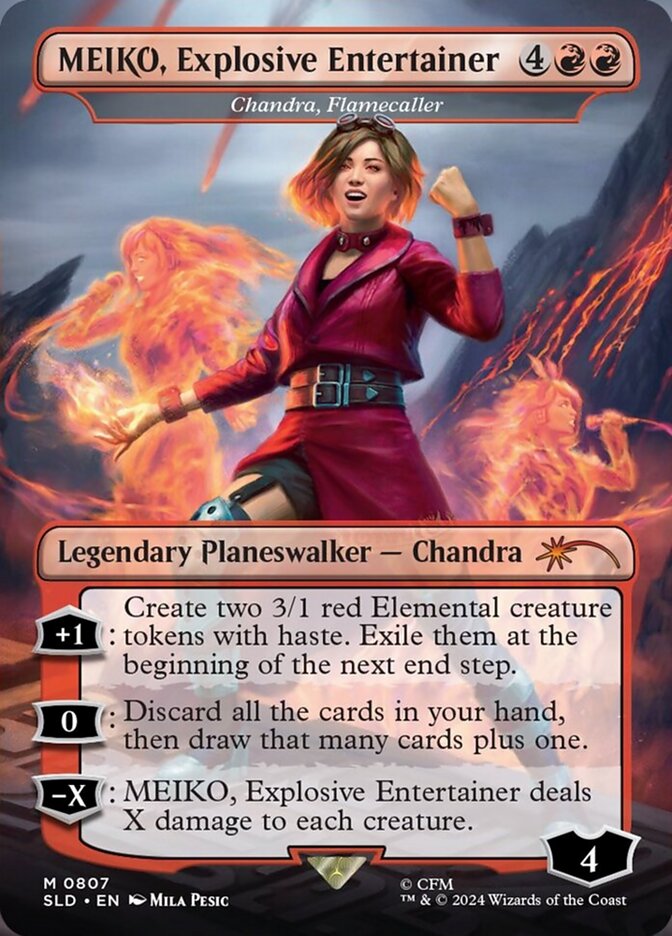 Chandra, Flamecaller — Secret Lair Drop 807/2754