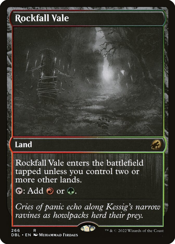 Rockfall Vale — Innistrad: Double Feature 266/535