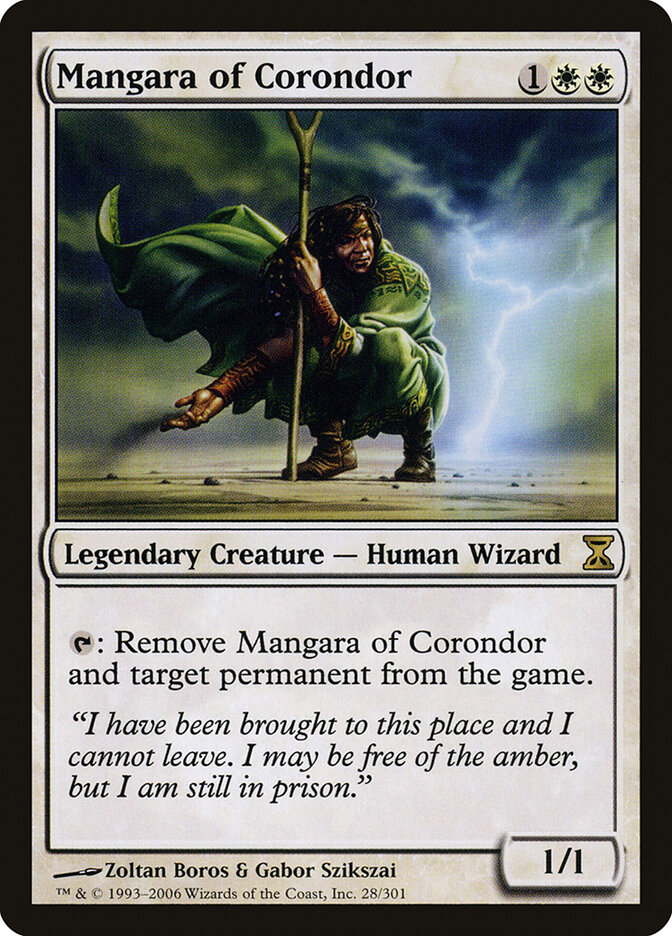 Mangara of Corondor — Time Spiral 28/301