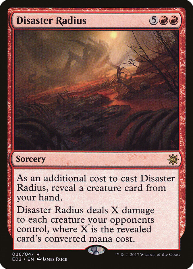 Disaster Radius — Explorers of Ixalan 26/48