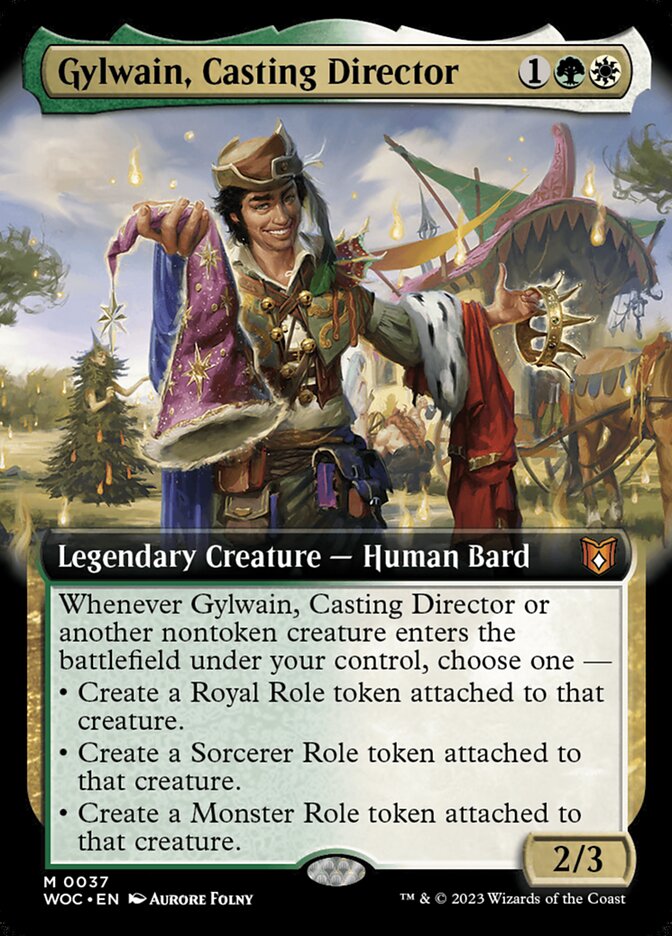 Gylwain, Casting Director — Wilds of Eldraine Commander 37/173