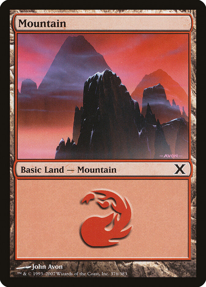 Mountain — Tenth Edition 376/510