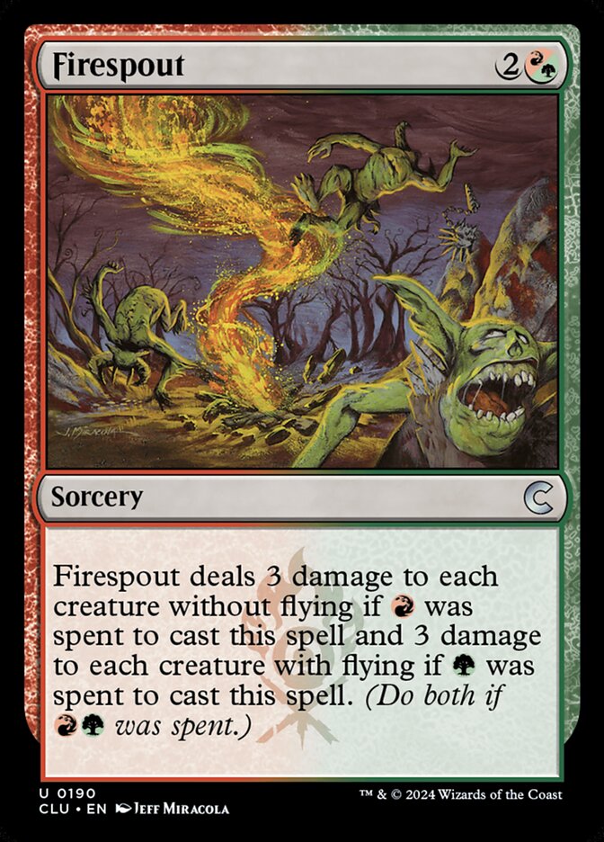 Firespout — Ravnica: Clue Edition 190/284