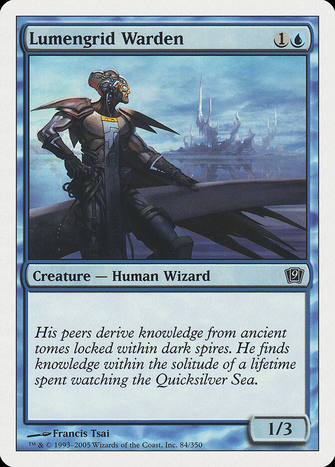 Lumengrid Warden — Ninth Edition 84/709