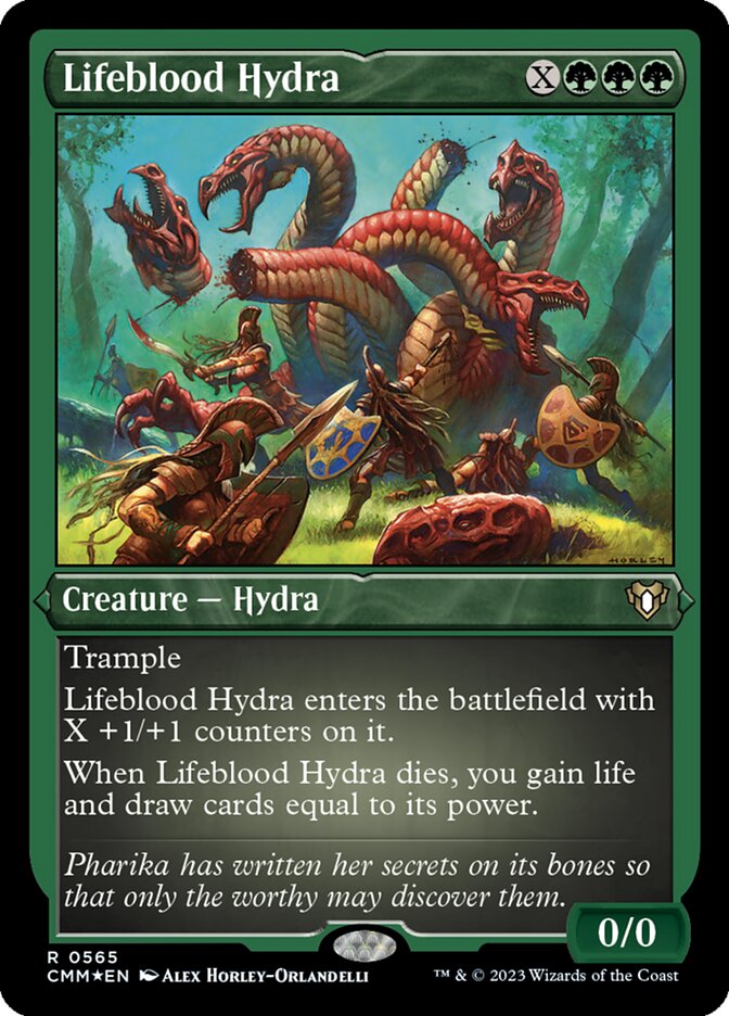 Lifeblood Hydra — Commander Masters 565/1067