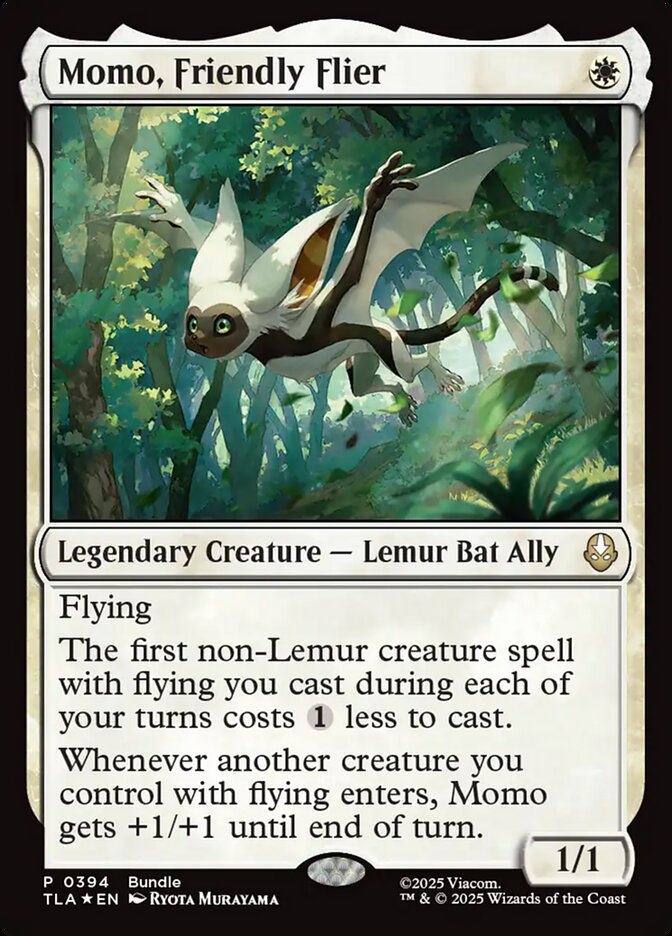 Momo, Friendly Flier — Avatar: The Last Airbender 394/394
