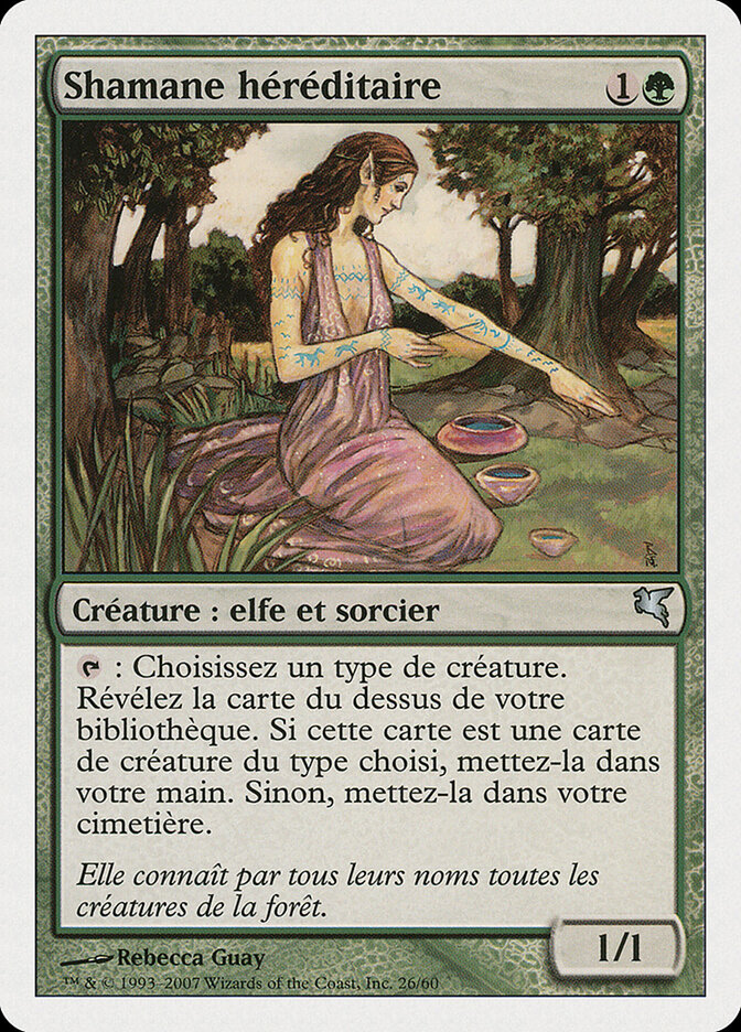 Shamane héréditaire — Salvat 2005 B26/720