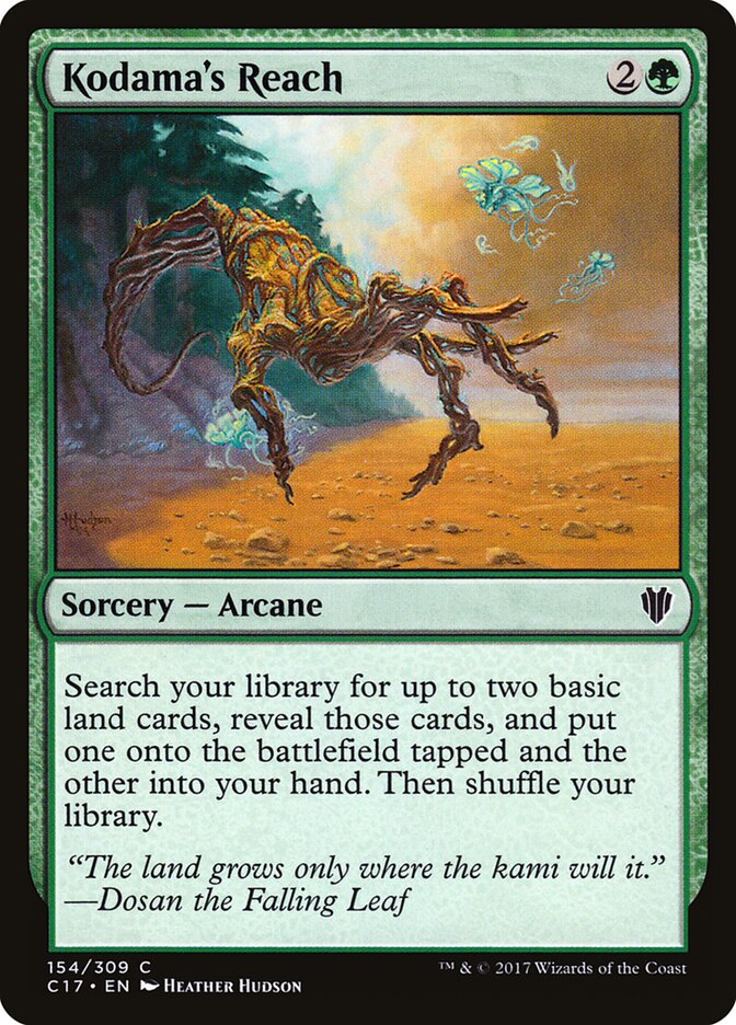 Kodama's Reach — Commander 2017 154/309