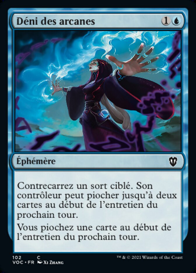 Déni des arcanes — Crimson Vow Commander 102/188