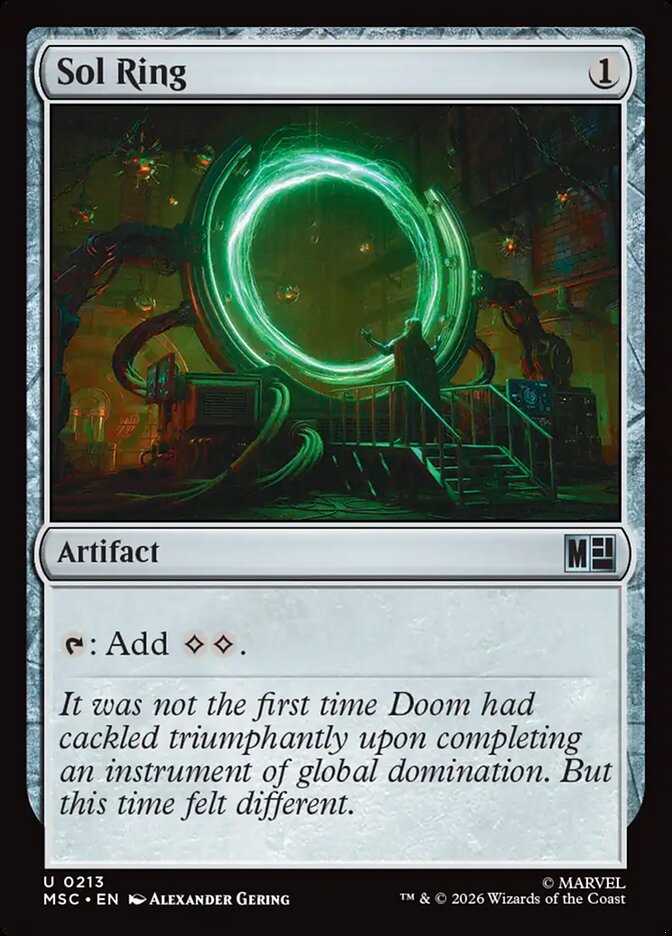 Sol Ring — Marvel Super Heroes Commander 213/866