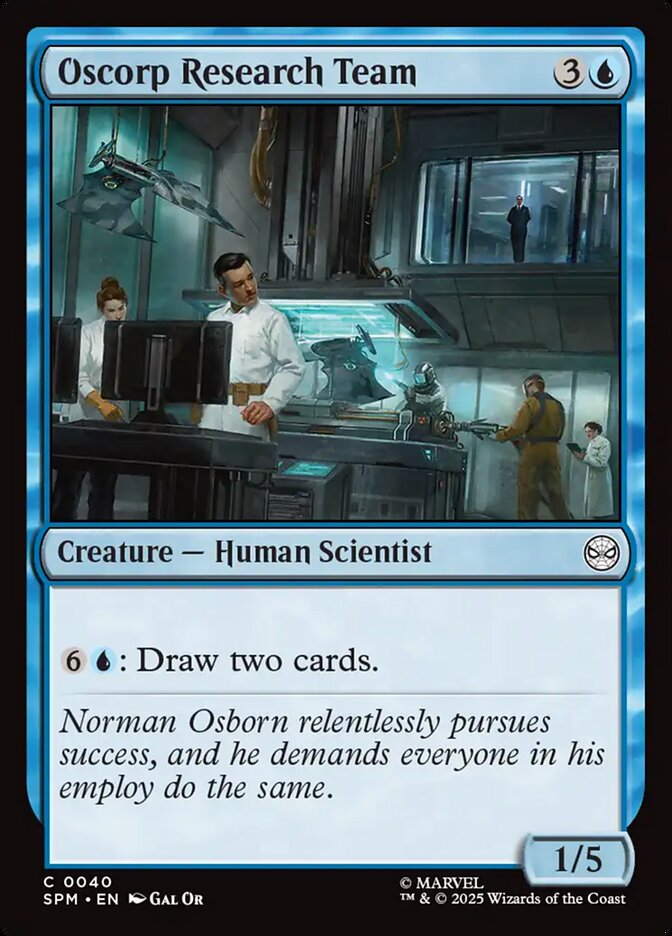 Oscorp Research Team — Marvel's Spider-Man 40/286