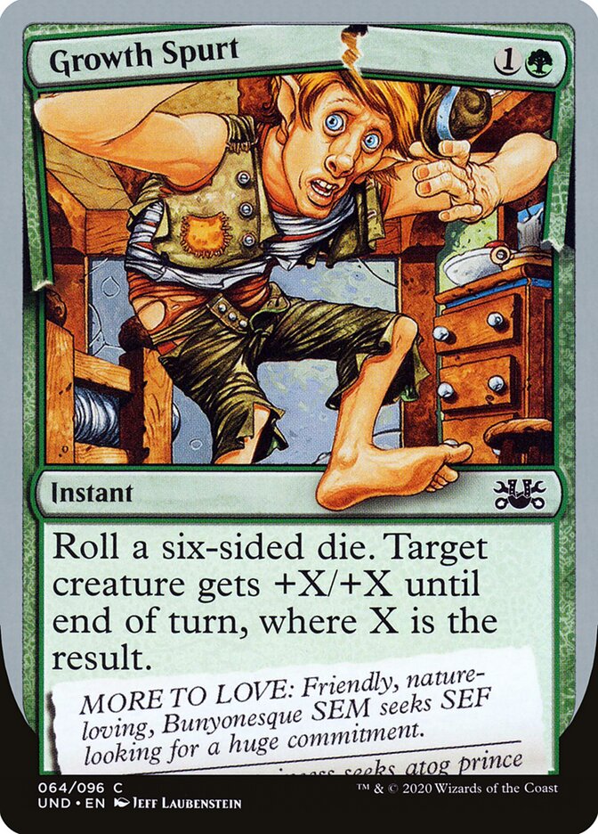 Growth Spurt — Unsanctioned 64/96