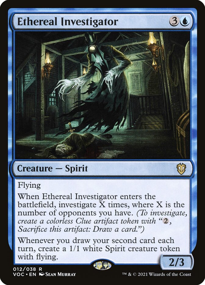 Ethereal Investigator — Crimson Vow Commander 12/188
