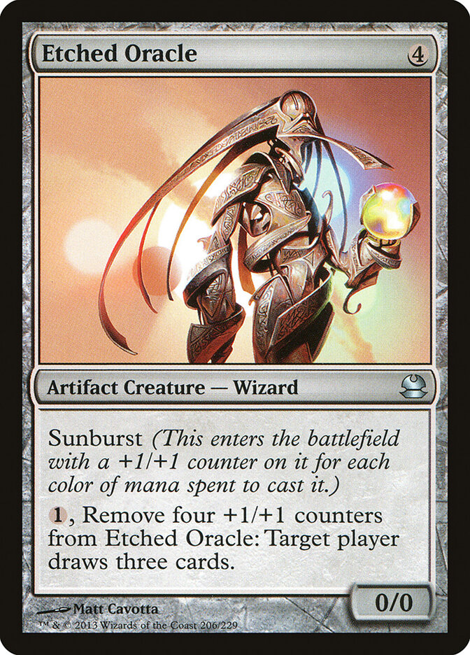 Etched Oracle — Modern Masters 206/229