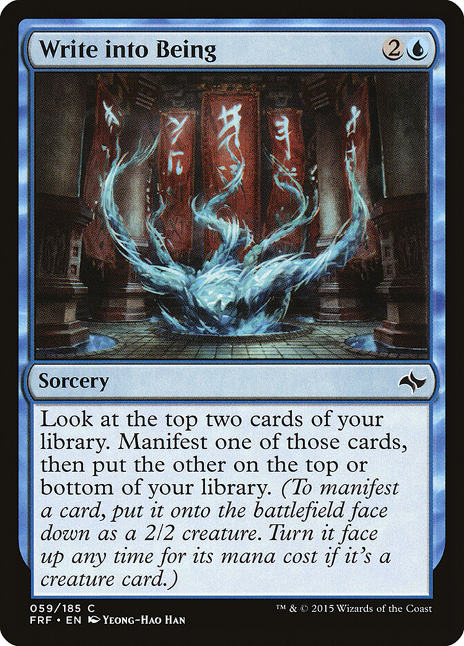 Write into Being — Fate Reforged 59/191