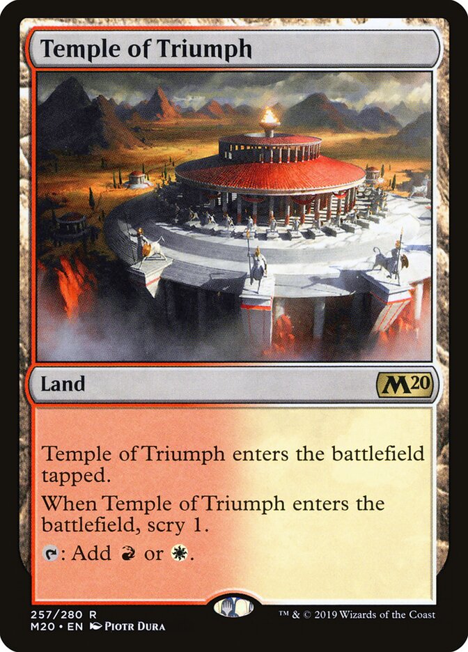 Temple du triomphe — Core Set 2020 257/345