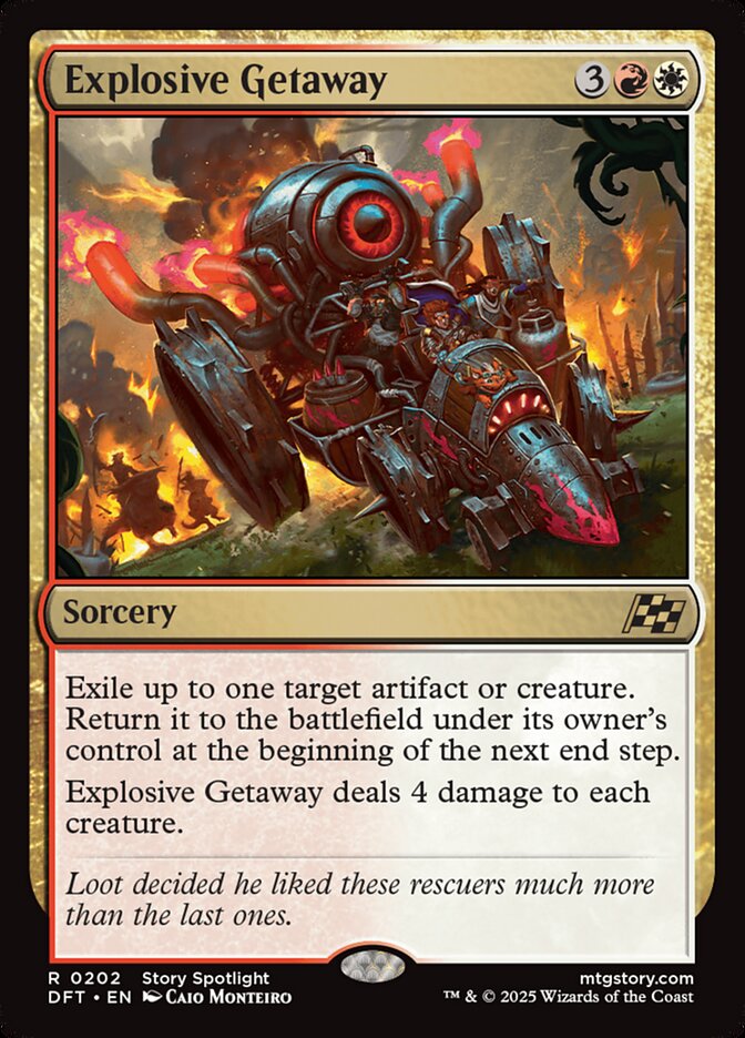 Évasion explosive — Aetherdrift 202/553