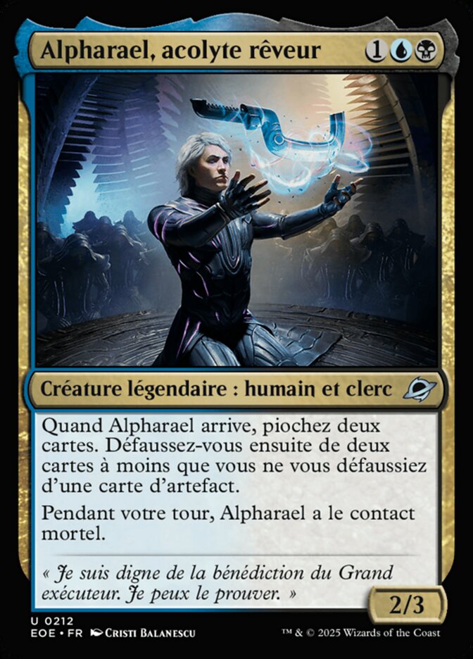 Alpharael, acolyte rêveur — Edge of Eternities 212/399