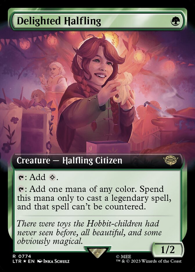 Delighted Halfling — The Lord of the Rings: Tales of Middle-earth 774/856