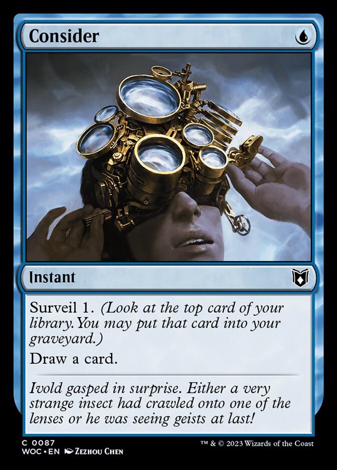 Consider — Wilds of Eldraine Commander 87/173
