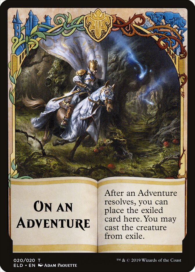 On an Adventure — Throne of Eldraine Tokens 20/20