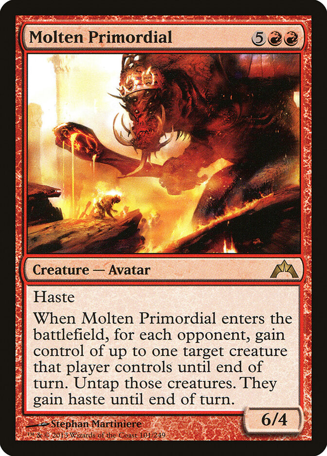 Molten Primordial — Gatecrash 101/249