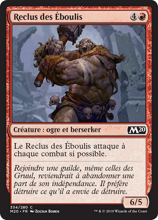 Reclus des Éboulis — Core Set 2020 334/345